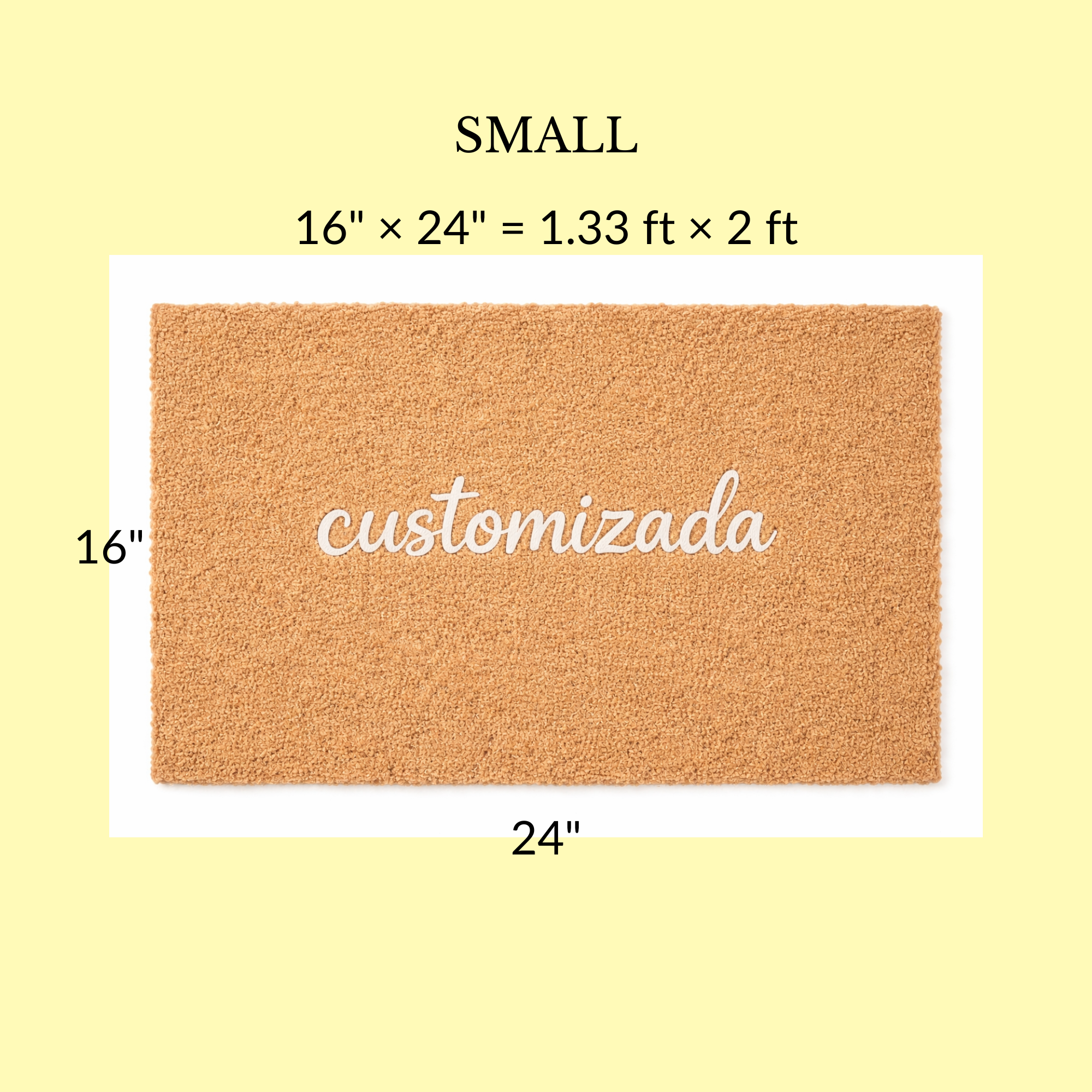 Doormat 100% Personalizado (cotización)