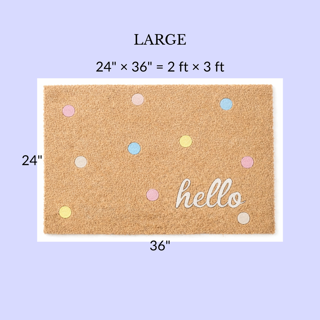 Doormats (con texto personalizado)