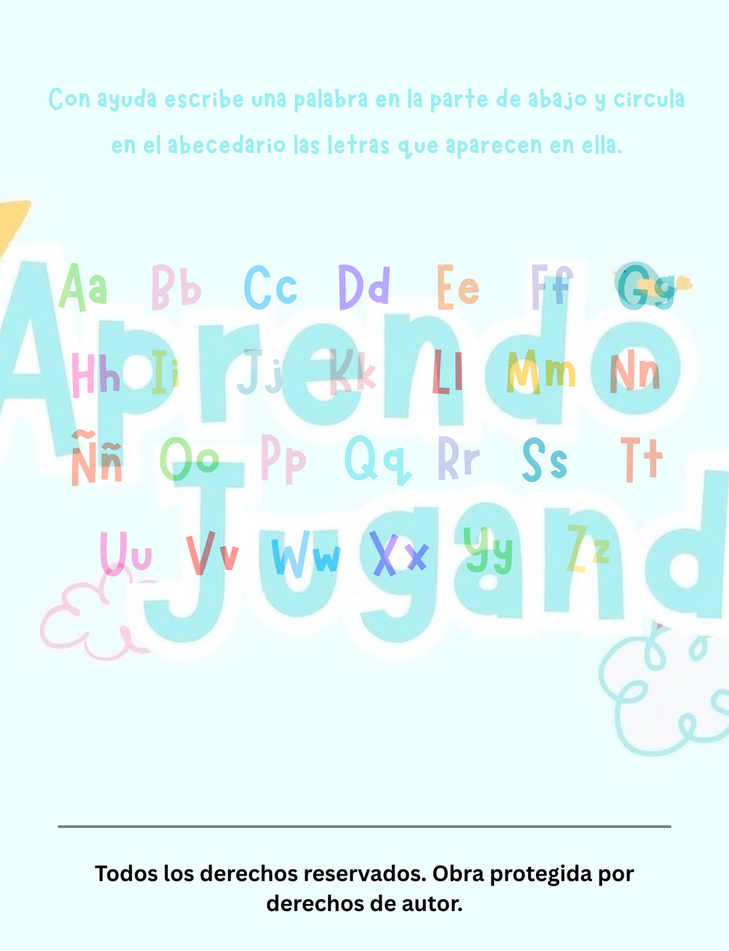 Aprendo Jugando: diviértete con el abecedario