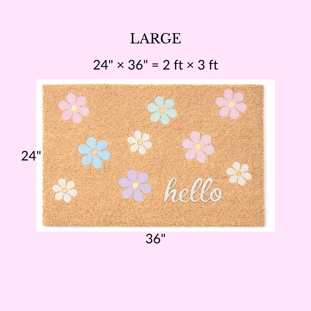 Doormats (con texto personalizado)