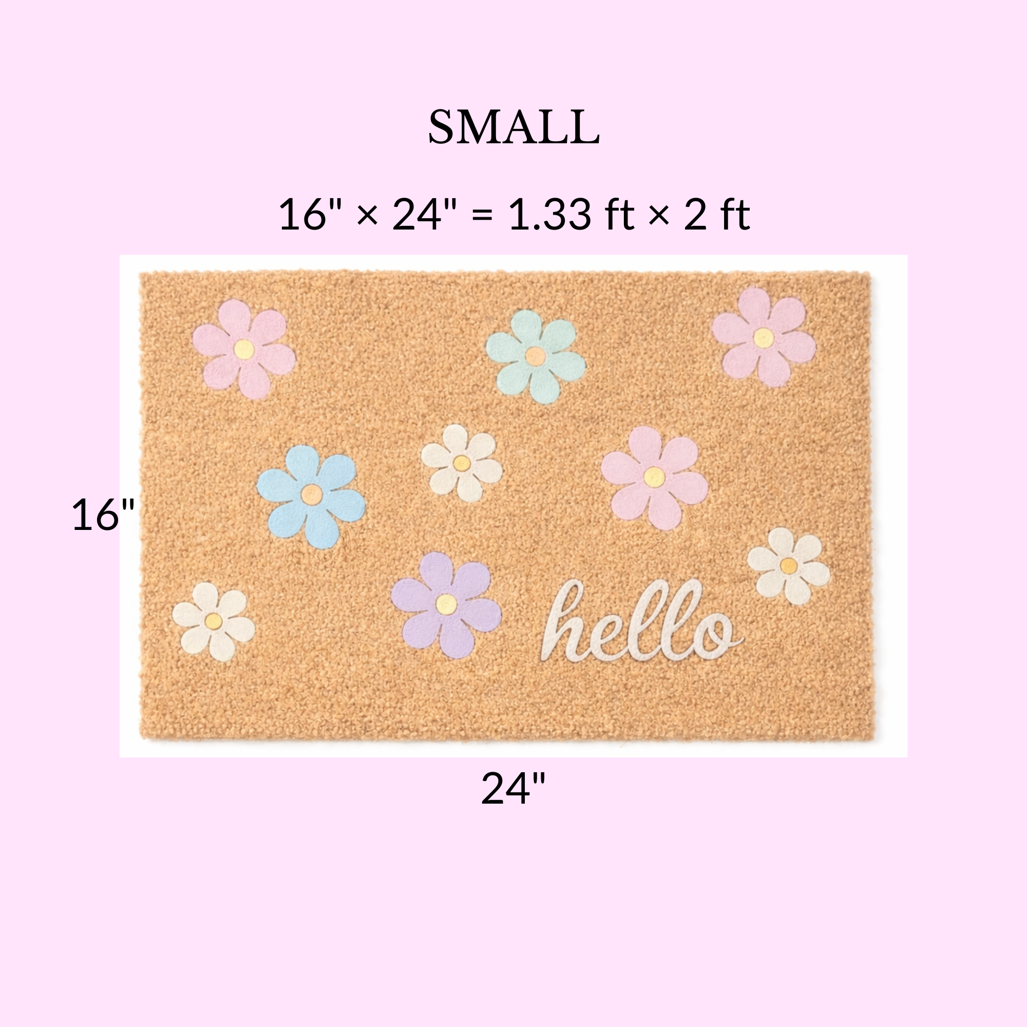 Doormats (con texto personalizado)