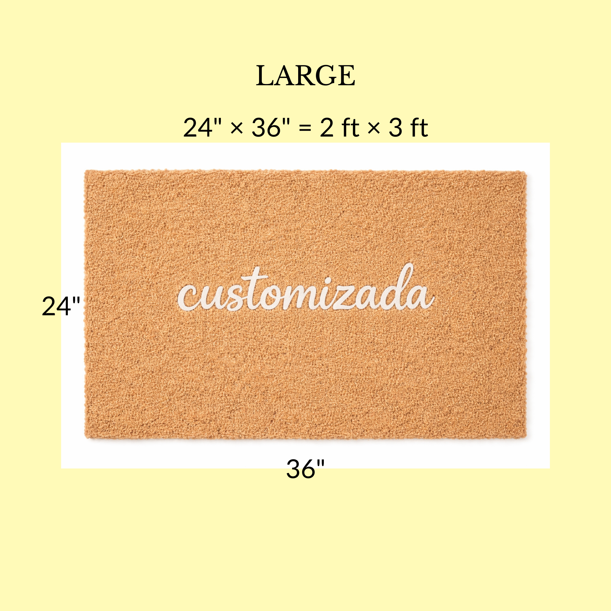 Doormat 100% Personalizado (cotización)