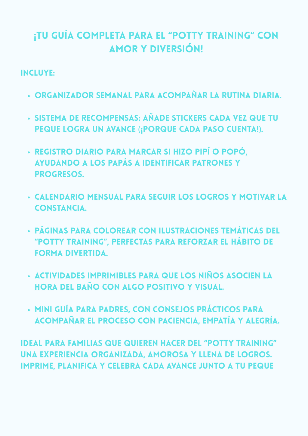 Guía Digital “Potty Training”