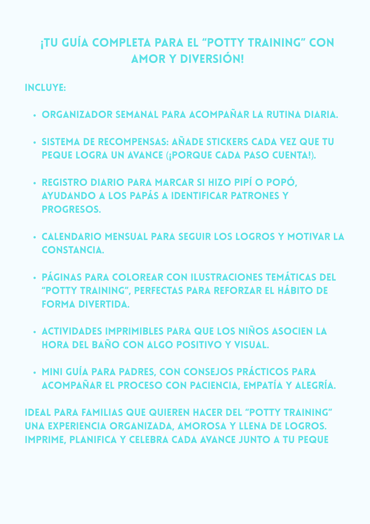 Guía Digital “Potty Training”